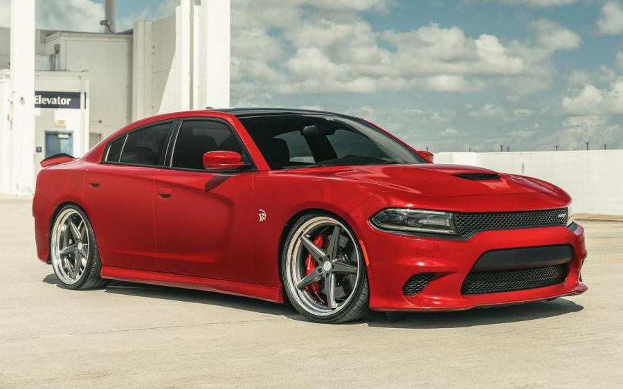 Dodge Charger SRT Hellcat on Vossen Wheels (VWS-3) '2019